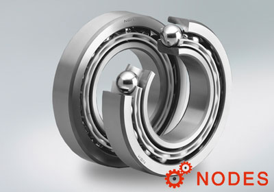 NSK Angular Contact Ball Bearings with L-PPS Cage