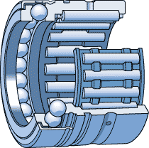 SKF Needle roller, thrust ball bearings