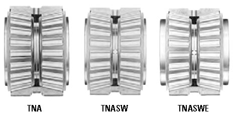 TNA, TNASW, TNASWE type tapered roller bearings
