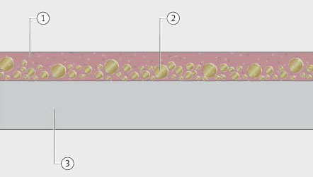 PTFE composite, maintenance-free plain bearing material