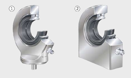 INA hydraulic rod ends with welding face