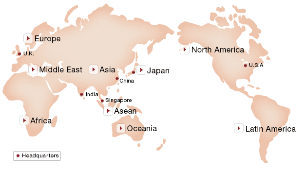 NSK global network, 64 production site