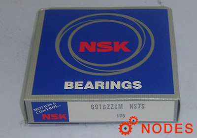 NSK 6916VV Deep groove ball bearings - Nodes bearing