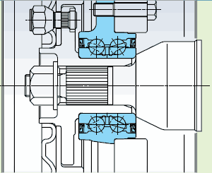 NSK HUB 2 bearing