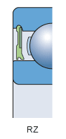 SKF deep groove ball bearings Non-contact seal