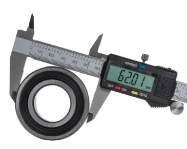 Measure outer diameter